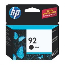 Genuine HP No. 92 Black Ink Cartridge - 5ml